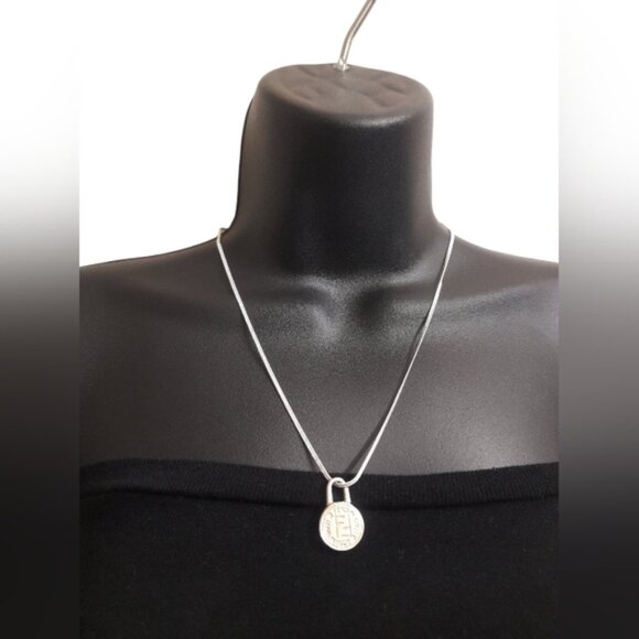 Fendi - Silver Pendant Necklace re-purposed - Picture 2 of 9